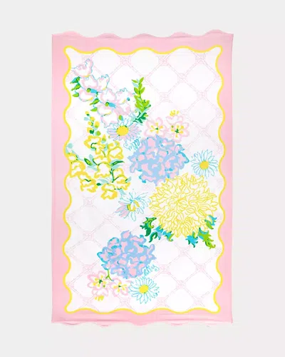 Lilly Pulitzer Scallop Beach Towel In Multi