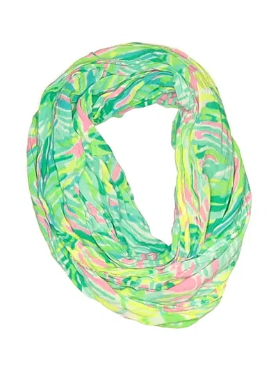 Pre-owned Lilly Pulitzer Scarf In Green