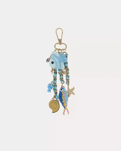Lilly Pulitzer Sea Life Bag Charm In Blue