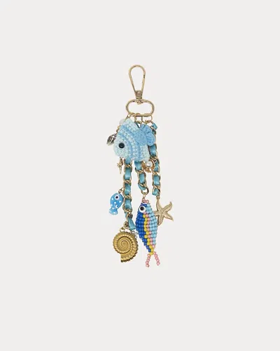 Lilly Pulitzer Sea Life Bag Charm In Multi