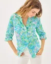 Lilly Pulitzer Sea View Button Down Top
