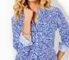 Lilly Pulitzer Sea View Linen Button Down Top In Multi