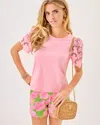Lilly Pulitzer Sebene Knit Top In Pink