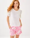 Lilly Pulitzer Sebene Knit Top In Resort White