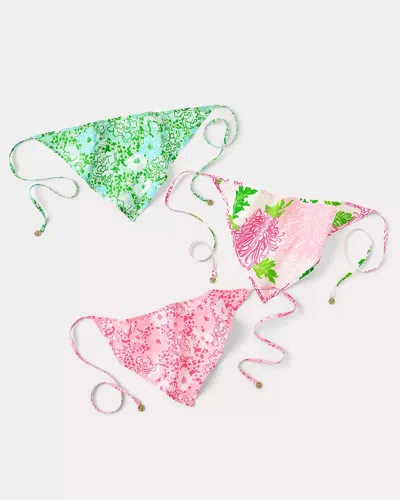 Lilly Pulitzer Set Of 3 Head Scarves In Multi