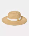 Lilly Pulitzer Shade Seeker Hat In Resort White