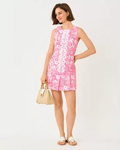 Lilly Pulitzer Shaina Skirted Shift Romper In Pink