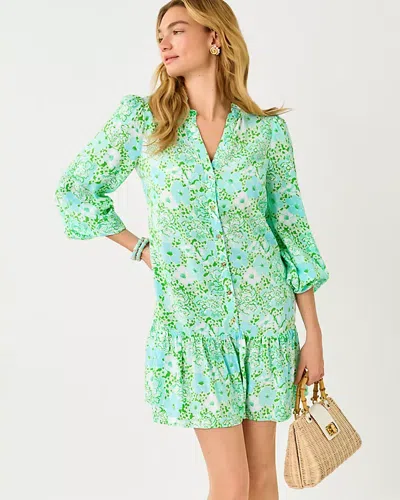 Lilly Pulitzer Shaley Tunic Popover Dress In Multi