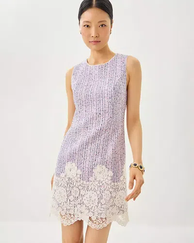 Lilly Pulitzer Sharone Boucle Shift Dress In Purple