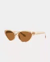 Lilly Pulitzer Shell Harbor Sunglasses In Gold