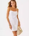 Lilly Pulitzer Shelli Eyelet Dress In Resort White Flower Power Eyelet