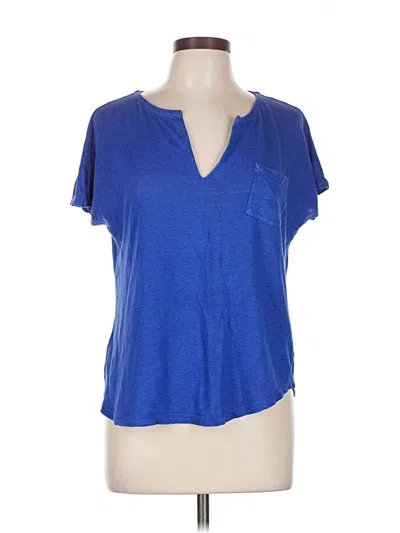 Pre-owned Lilly Pulitzer Short Sleeve T-shirt In Blue