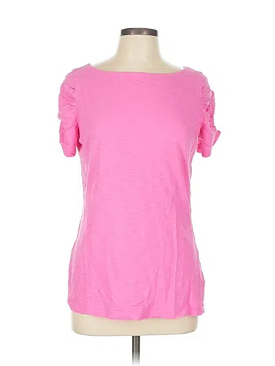 Pre-owned Lilly Pulitzer Short Sleeve T-shirt In Pink