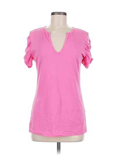 Pre-owned Lilly Pulitzer Short Sleeve T-shirt In Pink