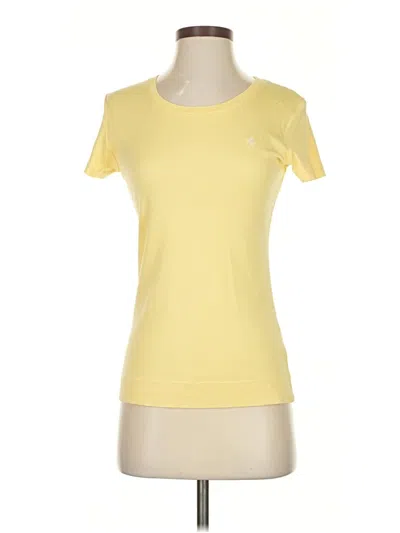 Pre-owned Lilly Pulitzer Short Sleeve T-shirt In Yellow