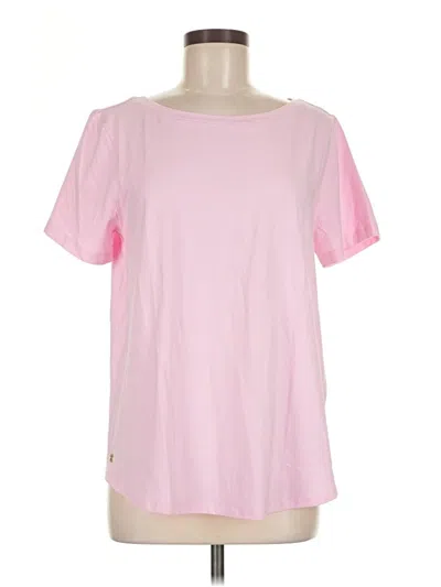 Pre-owned Lilly Pulitzer Short Sleeve T-shirt In Pink
