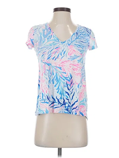 Pre-owned Lilly Pulitzer Short Sleeve T-shirt In Pink