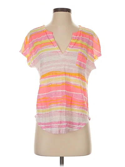 Pre-owned Lilly Pulitzer Short Sleeve T-shirt In Pink