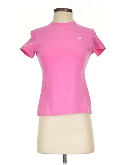 Pre-owned Lilly Pulitzer Short Sleeve T-shirt In Pink