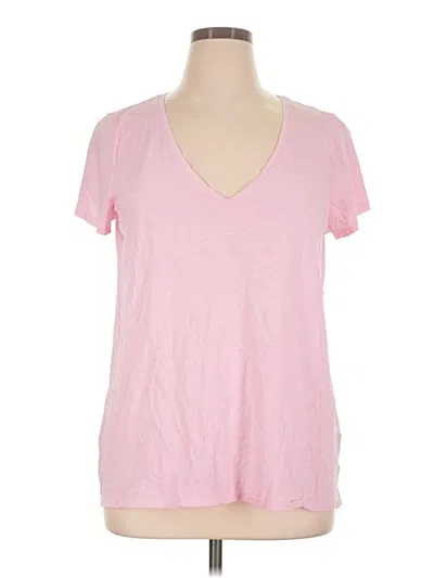 Pre-owned Lilly Pulitzer Short Sleeve T-shirt In Pink