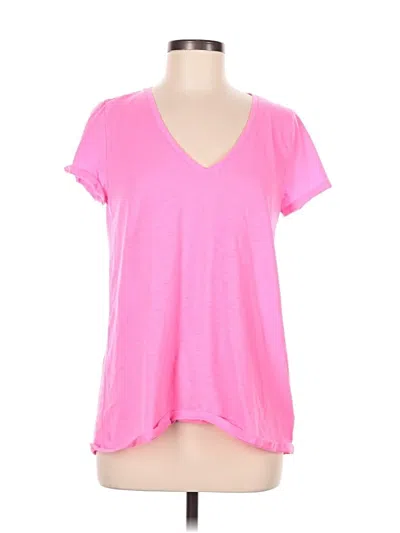 Pre-owned Lilly Pulitzer Short Sleeve T-shirt In Pink