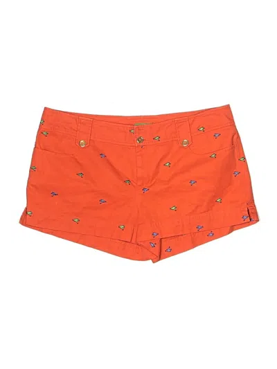 Pre-owned Lilly Pulitzer Shorts In Orange