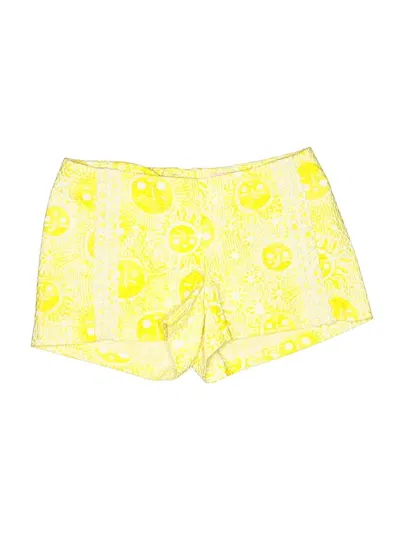 Pre-owned Lilly Pulitzer Shorts In Yellow