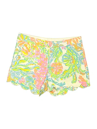 Pre-owned Lilly Pulitzer Shorts In Yellow