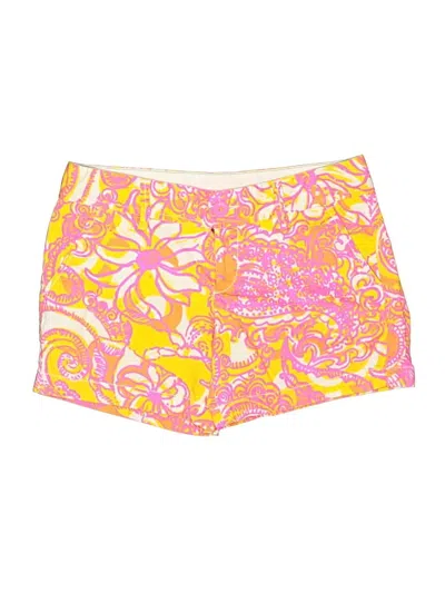 Pre-owned Lilly Pulitzer Shorts In Yellow