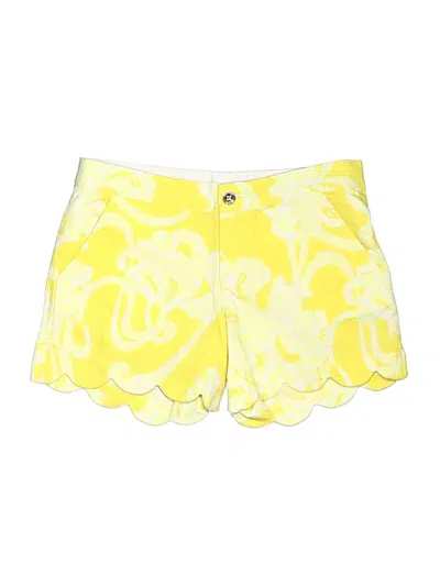 Pre-owned Lilly Pulitzer Shorts In Yellow