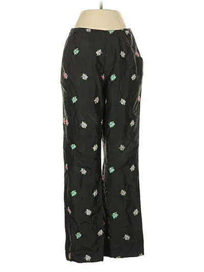 Pre-owned Lilly Pulitzer Silk Pants In Black