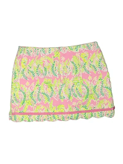 Pre-owned Lilly Pulitzer Skort In Green