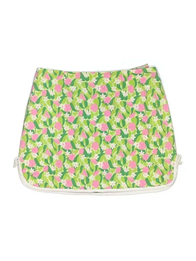 Pre-owned Lilly Pulitzer Skort In Green