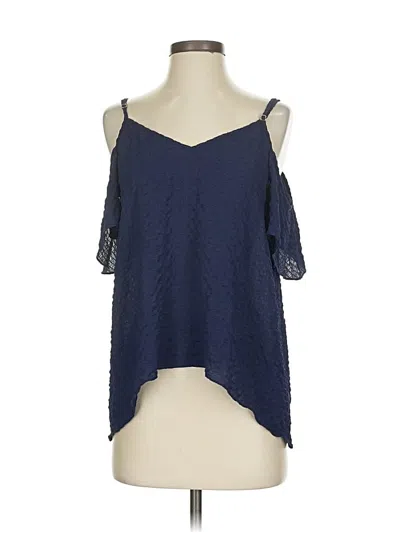 Pre-owned Lilly Pulitzer Sleeveless Blouse In Blue