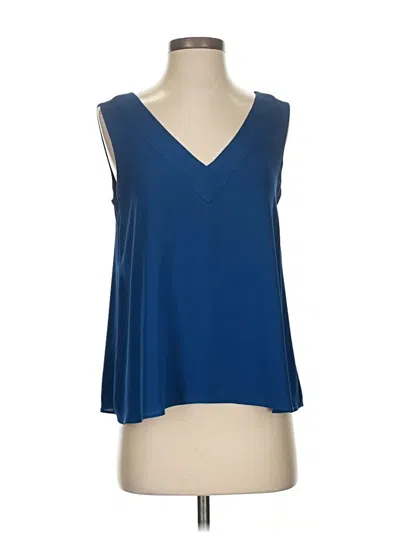 Pre-owned Lilly Pulitzer Sleeveless Blouse In Blue