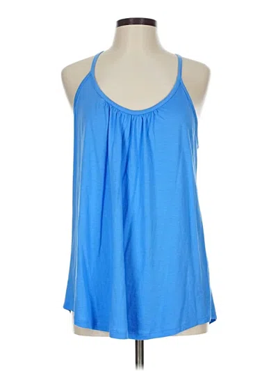 Pre-owned Lilly Pulitzer Sleeveless Blouse In Blue