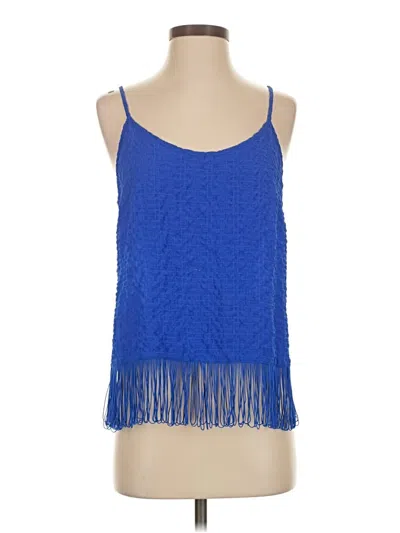 Pre-owned Lilly Pulitzer Sleeveless Blouse In Blue