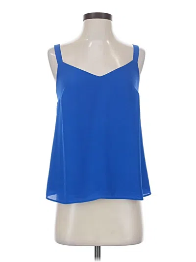 Pre-owned Lilly Pulitzer Sleeveless Blouse In Blue
