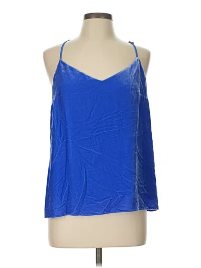 Pre-owned Lilly Pulitzer Sleeveless Blouse In Blue