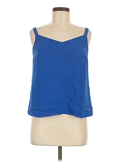 Pre-owned Lilly Pulitzer Sleeveless Blouse In Blue