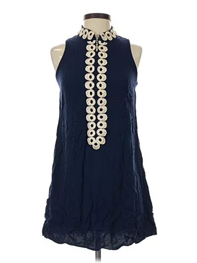 Pre-owned Lilly Pulitzer Sleeveless Blouse In Blue
