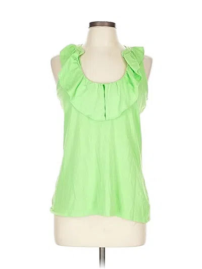 Pre-owned Lilly Pulitzer Sleeveless Blouse In Green