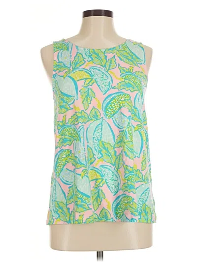 Lilly Pulitzer Sleeveless Blouse In Green