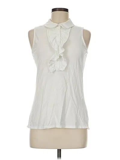 Pre-owned Lilly Pulitzer Sleeveless Blouse In Ivory