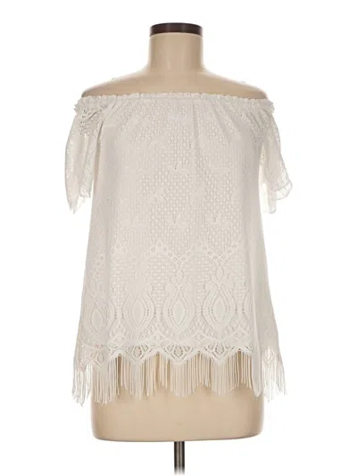 Pre-owned Lilly Pulitzer Sleeveless Blouse In Ivory