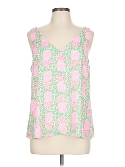 Pre-owned Lilly Pulitzer Sleeveless Blouse In Pink