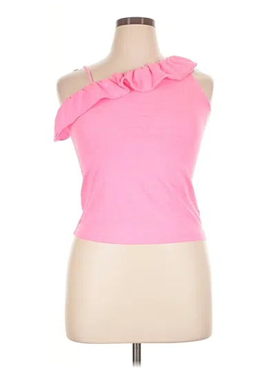 Pre-owned Lilly Pulitzer Sleeveless Blouse In Pink
