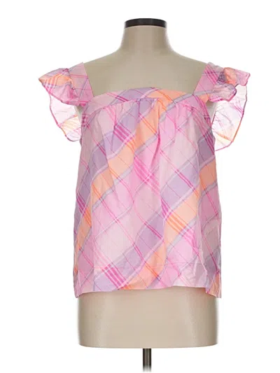 Pre-owned Lilly Pulitzer Sleeveless Blouse In Pink
