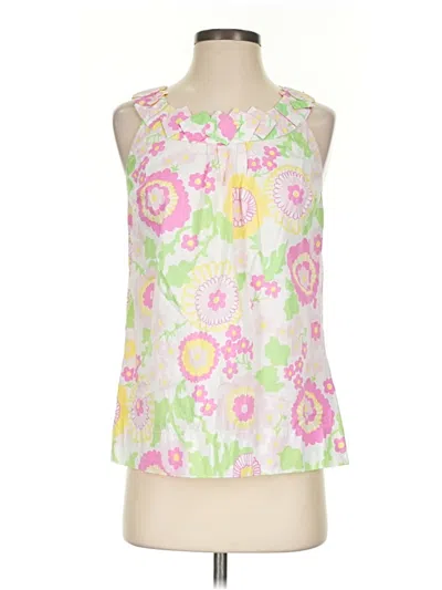 Pre-owned Lilly Pulitzer Sleeveless Blouse In Pink