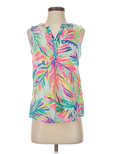 Pre-owned Lilly Pulitzer Sleeveless Blouse In Pink